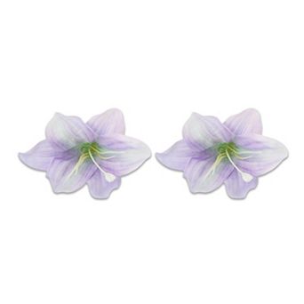Simulated Flower Duckbill Clip for Women 2 pc