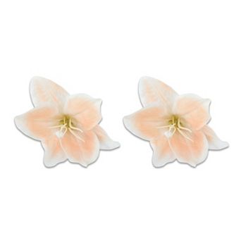Simulated Flower Duckbill Clip for Women 2 pc