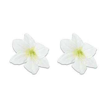 Simulated Flower Duckbill Clip for Women 2 pc