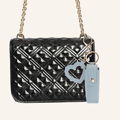 Fashion Lipstick Bag with Mirror Handbag Charm 1 Pc