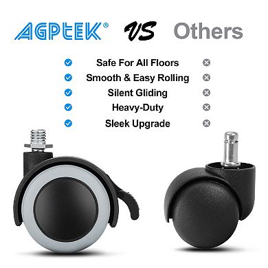 CPU Stand Adjustable Width 4.7" to 8.2" with 2 Locking Wheels and 2 Caster Wheels