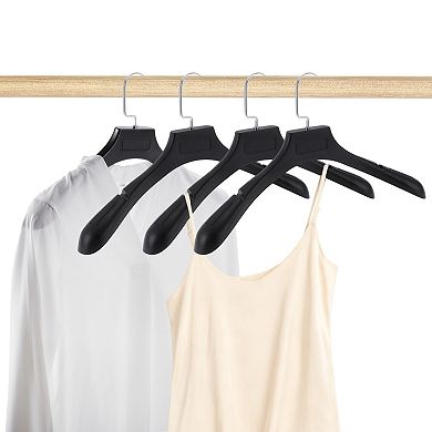 Durable Flat Hook Closet Hanger 4 Pcs
