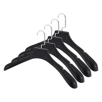 Durable Flat Hook Closet Hanger 4 pc