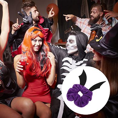 Fashion Halloween Demon Hair Elastics 1 Pc