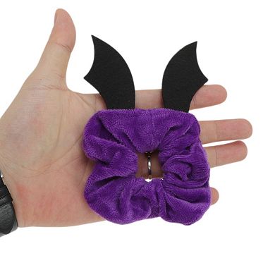 Fashion Halloween Demon Hair Elastics 1 Pc