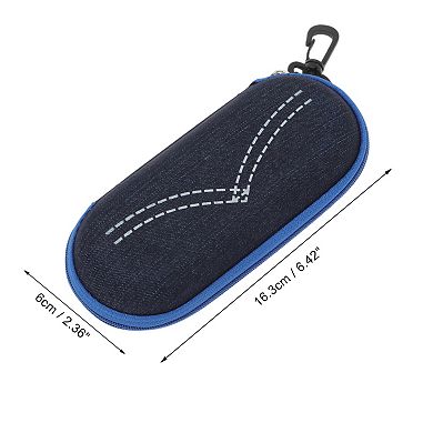 Eyeglasses Case Protective Eyeglasses Storage 6.42"x2.36"x1.34" 1 Pc