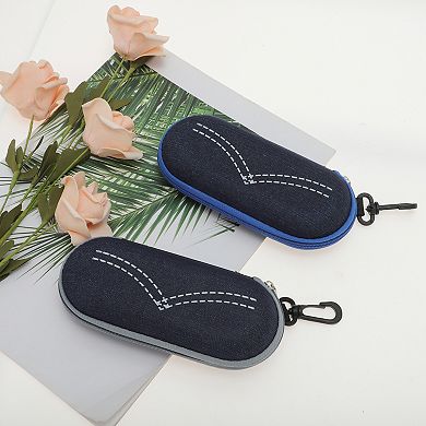 Eyeglasses Case Protective Eyeglasses Storage 6.42"x2.36"x1.34" 1 Pc