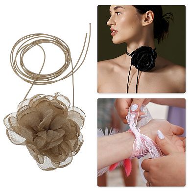 Rose Bandages Choker Necklace 1 Pc