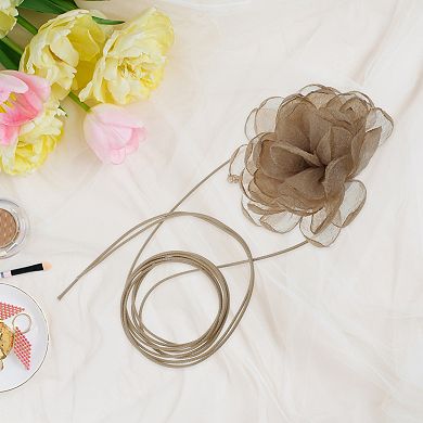 Rose Bandages Choker Necklace 1 Pc