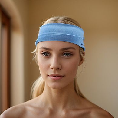 Perspiration-Wicking Headband Snowflake Print Headband for Yoga 1 Pc