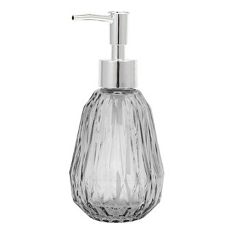 Argyle Pattern Soap Dispenser 11.84oz 1 pc
