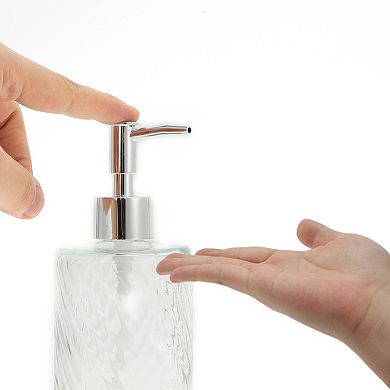 Cylinder Twill Lines Soap Dispenser 1 Pc