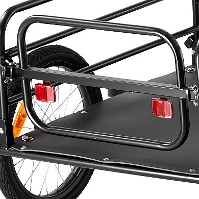 LOVMOR Bike Cargo Trailer 160 lbs Load Capacity HeavyDuty Bicycle Wagon Cart