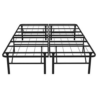 PATIOEASY Full iron bed Sturdy Iron Construction and Under Bed Storage Capability Durable Finish
