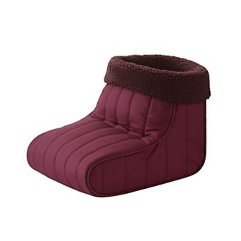 100% Polyester Luxury Micro Flannel Heated Wine Foot Warmer