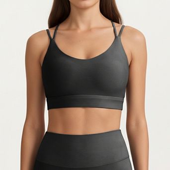 Women's Strappy Back Low Impact Sports Bra