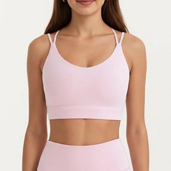 Women's Strappy Back Low Impact Sports Bra