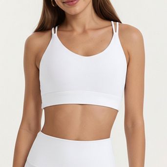 Women's Strappy Back Low Impact Sports Bra