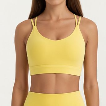 Women's Strappy Back Low Impact Sports Bra