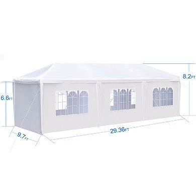 WOW PIONEER Large Outdoor Event Canopy Tent with Removable Sidewalls