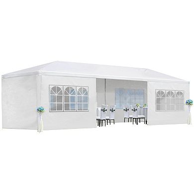 WOW PIONEER Large Outdoor Event Canopy Tent with Removable Sidewalls