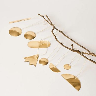 Abstract Ornaments, Set of 9