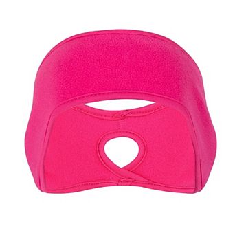 Women's Ponytail Fleece Headband Winter Ear Warmer Moisture-Wicking Windproof Running Outdoor Sports