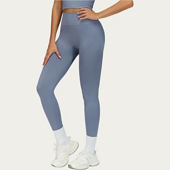 Women's High Waist Seamless Athletic Leggings with Sculpting Fit Stretch Fabric