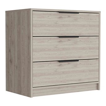 Egeo 3 Drawers Dresser, Superior Top