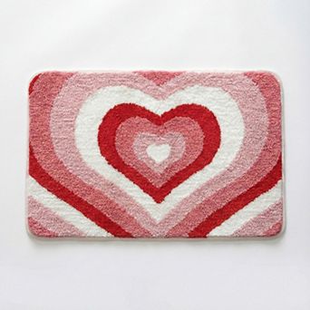 Tufted Abstract Swirl Accent Mat Soft High Pile Decorative Floor Decoration