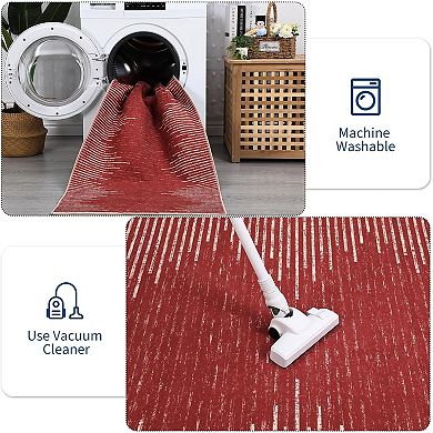 Washable Runner Rugs for Entryway Hallway Bedroom