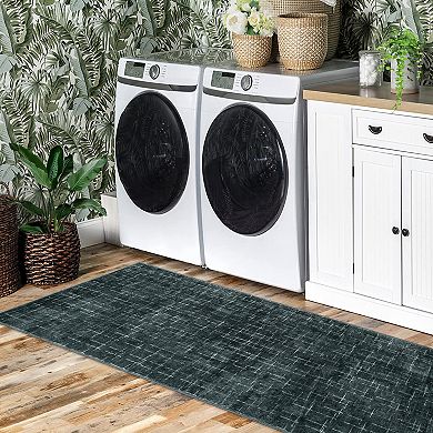 Washable Abstract Area Rugs, Modern Boho Neutral Large Striped Anti-Skid Contemporary Carpets