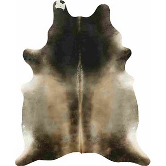 Western Faux Cowhide Area Rug, Animal Print Carpet for Living Room Bedroom Decor