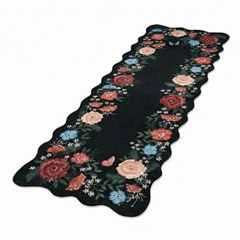 Runner Rugs with Rubber Backing Modern Machine Washable Rug