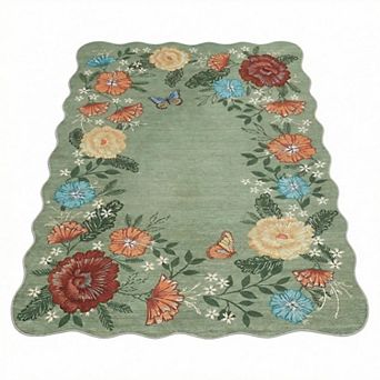 Runner Rugs with Rubber Backing Modern Machine Washable Rug