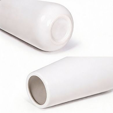 Ceramic Vase 11in Minimalist Centerpiece Gift Box