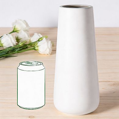 Ceramic Vase 11in Minimalist Centerpiece Gift Box
