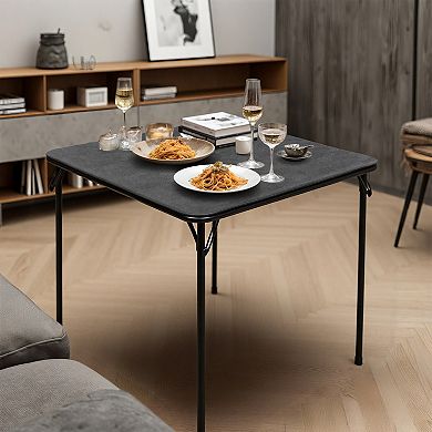 Homy Casa 33.9" Folding Table for Dining & Multi-Purpose Use