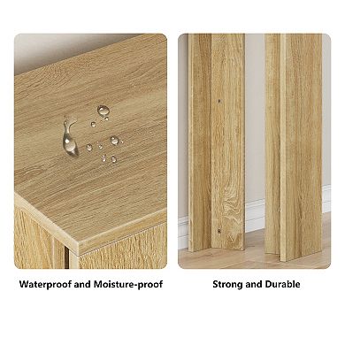 Homy Casa 62.99" Narrow Console Table for Entryway, Sofa Back, Hallway