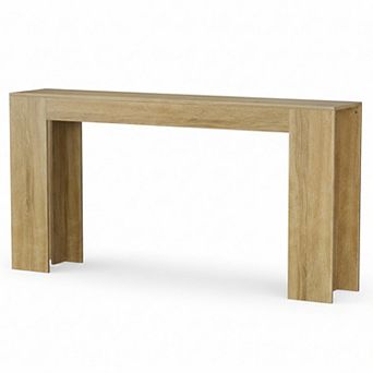 Homy Casa 62.99" Narrow Console Table for Entryway, Sofa Back, Hallway