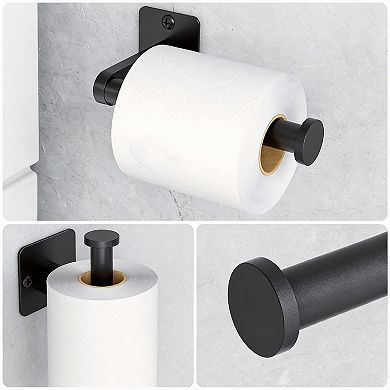 10-Piece Bath Hardware Set 24" Towel Bar Robe Hook Paper Holder