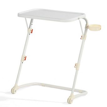 Homy Casa Adjustable Folding TV Tray Table with Cup Holder
