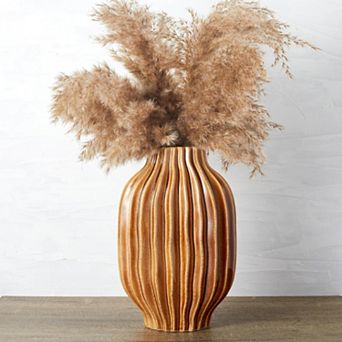 FARMHOUSE DECORATIVE POTTERY CERAMIC VASE