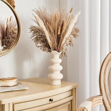 MINIMALIST ABSTRACT CERAMIC AESTHETIC VASE