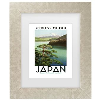 Trademark Fine Art Vintage Travel Poster Japanese Government Railways Framed Wall Art