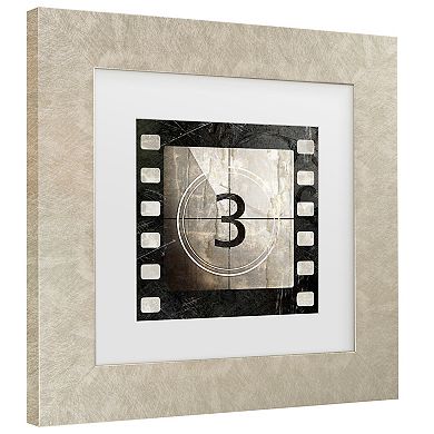 Trademark Fine Art Vintage Countdown Framed Wall Art
