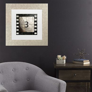 Trademark Fine Art Vintage Countdown Framed Wall Art