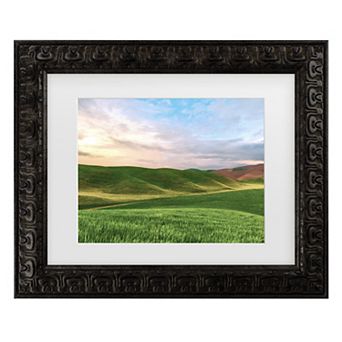 Trademark Fine Art Farmscape Photo V Matted Framed Wall Art