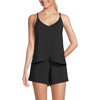 Women's Lands' End Tulip Romper Swimsuit