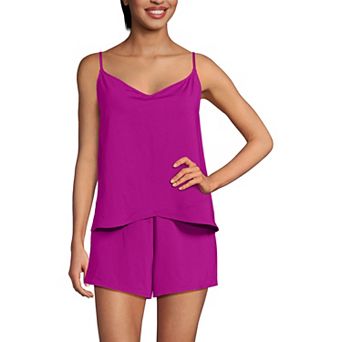 Women's Lands' End Tulip Romper Swimsuit